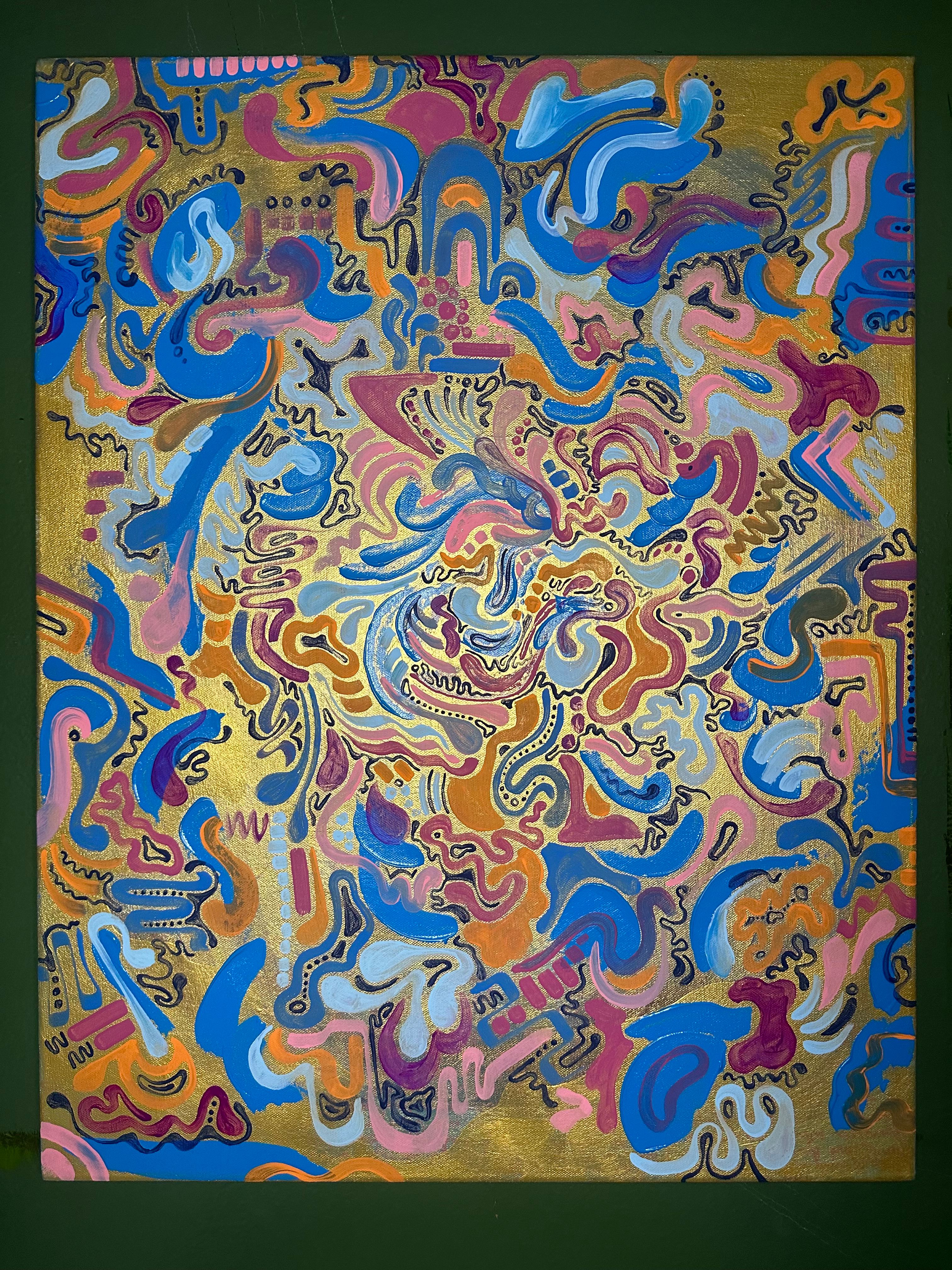 30 x 40 mixed media on canvas